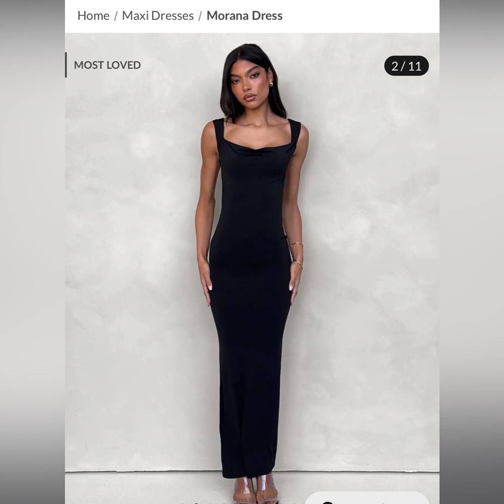 Tiger Mist Morana Dress in black